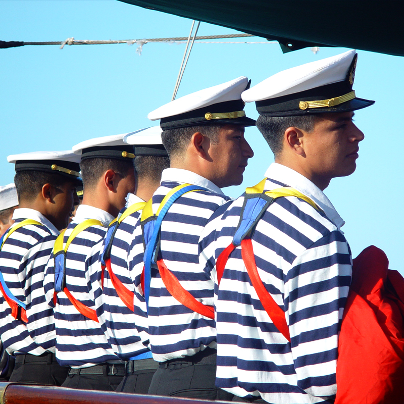 Bemanning van de Cuauhtemoc