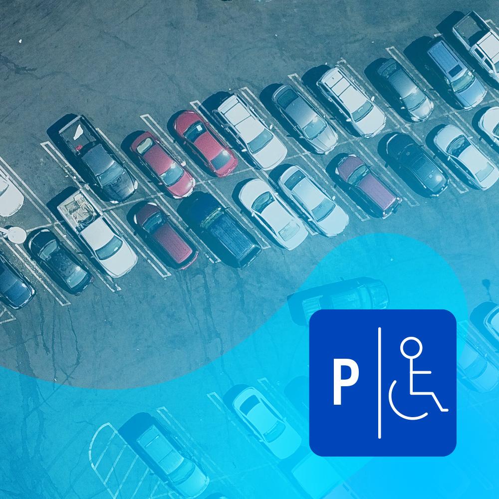 Parkeerplaats voor minder validen tijdens DelfSail