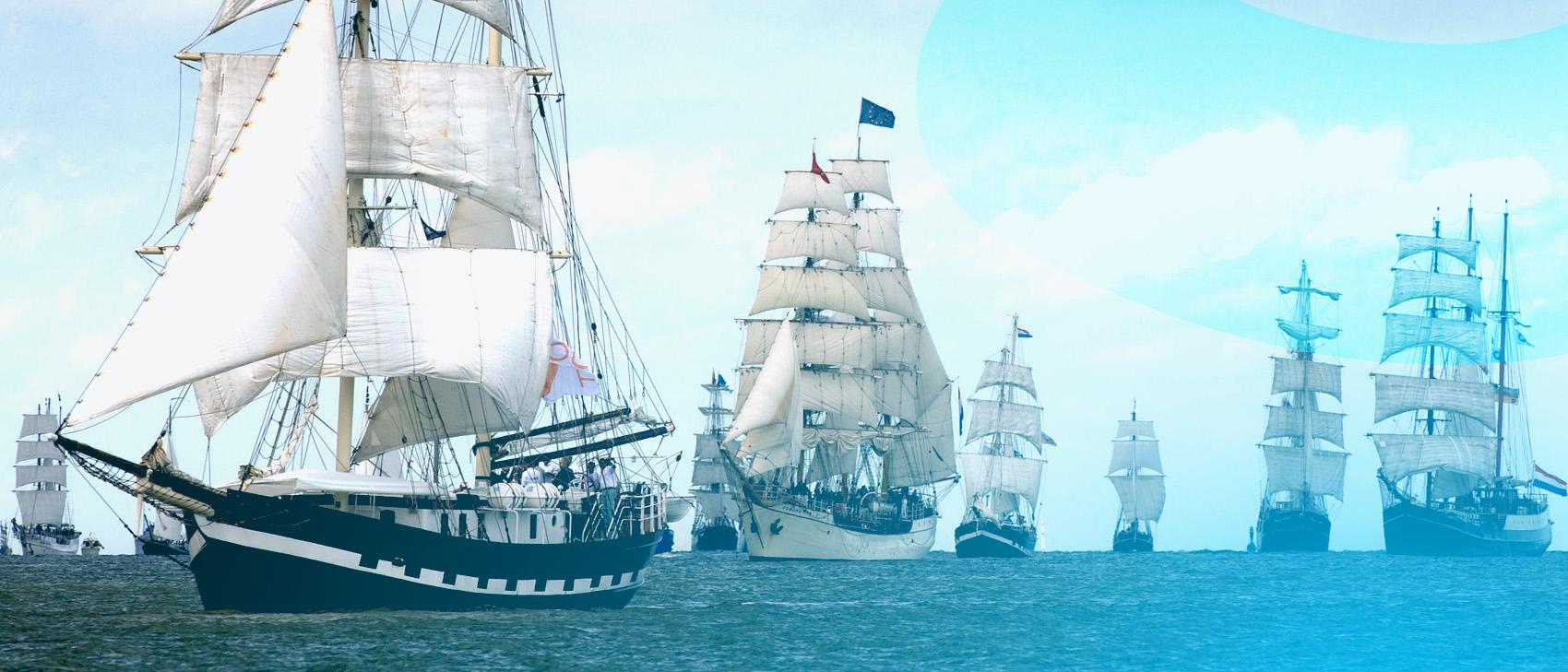 De schepen van DelfSail